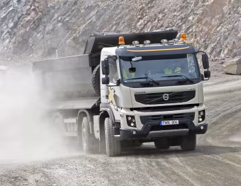 Volvo FMX 500 8×4 rigid Day cab with tipper body '2009–13