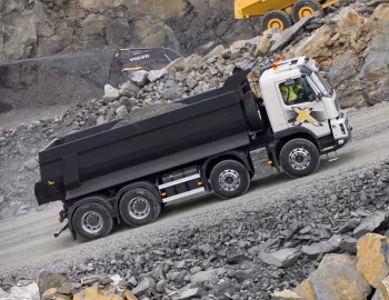 Volvo FMX 500 8×4 rigid Day cab with tipper body '2009–13