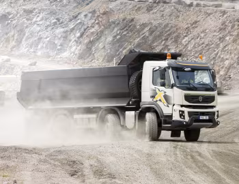Volvo FMX 500 8×4 rigid Day cab with tipper body '2009–13