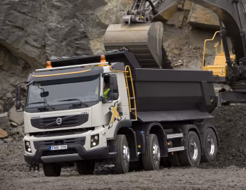 Volvo FMX 500 8×4 rigid Day cab with tipper body '2009–13