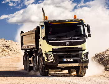 Volvo FMX 500 8×4 rigid Day cab with Meiller tipper body '2013–pr.