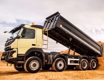 Volvo FMX 500 8×4 rigid Day cab with Meiller tipper body '2013–pr.