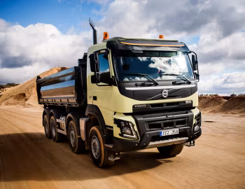 Volvo FMX 500 8×4 rigid Day cab with Meiller tipper body '2013–pr.