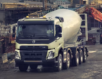 Volvo FMX 540 10×4 rigid Sleeper cab with concrete mixer body '2020–pr.
