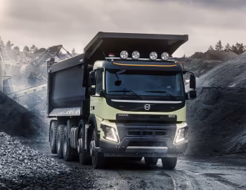 Volvo FMX 540 10×4 rigid Day cab with Meiller tipper body '2013–????