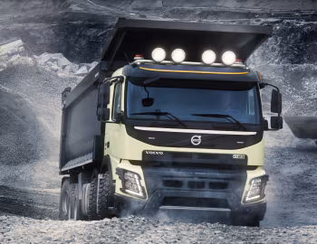 Volvo FMX 540 10×4 rigid Day cab with Meiller tipper body '2013–????