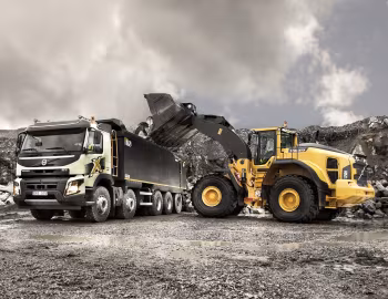 Volvo L250H, Volvo FMX 540