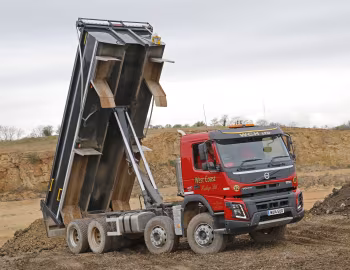 Volvo FMX 420 8×4 rigid Day cab with Thompsons Loadmaster tipper body [UK-spec] '2013–н.ч.