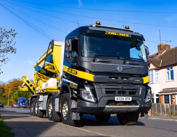 Volvo FMX 430 8×4 rigid Day cab with Bay-Lynx volumetric mixer bodywork [UK-spec] '2024