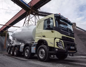 Volvo FMX 540 10×4 rigid Sleeper cab with concrete mixer body '2020–pr.