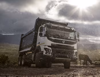 Volvo FMX 400 6×4 rigid Day cab with tipper body [RHD] '2013–pr.