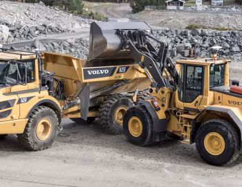 Volvo A25F Autonomous Prototype, Volvo L120E Autonomous Prototype