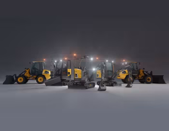 Volvo ECR25 Electric Cab, Volvo L25 Electric, Volvo L20 Electric, Volvo EC18 Electric, Volvo ECR18 Electric
