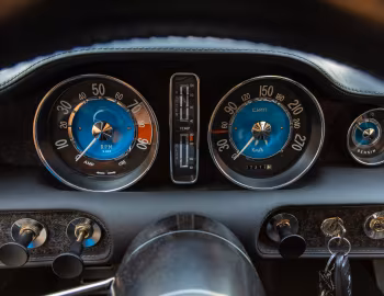 Tableau de bord Volvo P1800 Cyan '2020–pr.