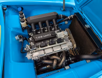 Sous la capuche Volvo P1800 Cyan '2020–pr.