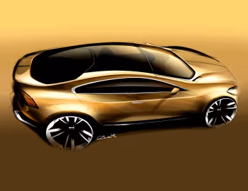 Croquis Volvo S60 Concept '2008