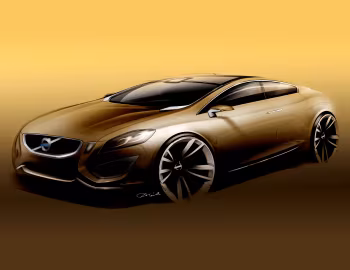 Croquis Volvo S60 Concept '2008