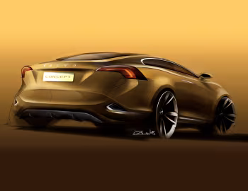 Croquis Volvo S60 Concept '2008
