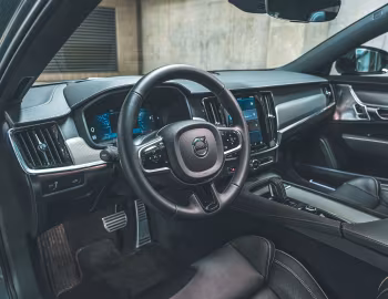 Intérieur 2022–23 Volvo S90 B6 AWD R-Design [North America] '2021–23