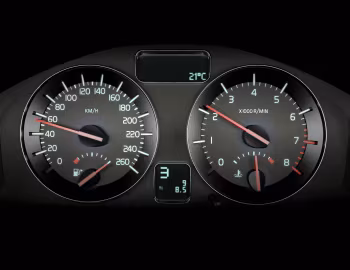 Tableau de bord Volvo V50 T5 [Worldwide] '2007–10
