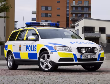 Volvo V70 Polis [Sweden] '2007–09
