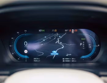 Tableau de bord Volvo V90 T8 AWD Recharge Ultimate [Japan] '2022–pr.