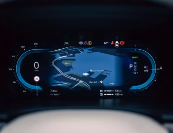 Tableau de bord Volvo V90 T8 AWD Recharge Ultimate [Japan] '2022–pr.