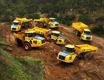 Volvo A40E, Volvo A35E FS, Volvo A35E, Volvo A40E FS, Volvo A25E 6×6, Volvo A30E
