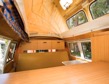 Interior 1966 Volkswagen Typ 2 Westfalia Dormobile Camper (2212 / T1)