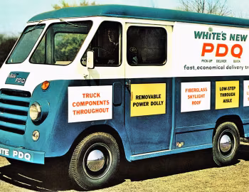 1960–66 White Model PDQ Delivery Van