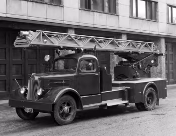 White WC16 Drehleiter Magirus [Norway]