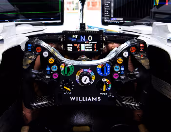 Dashboard Williams FW43 '2020