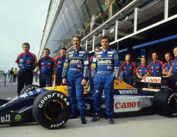Williams FW14, Nigel Mansell, Riccardo Patrese