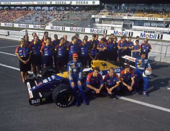 Williams FW14B, Nigel Mansell, Riccardo Patrese