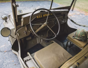 Интерьер 1945 Willys MB
