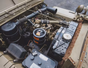 Под капотом 1945 Willys MB