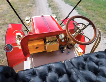 Interior 1906 Winton Model K Touring