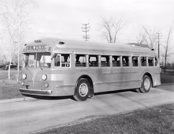 1936 Yellow Coach Model 732