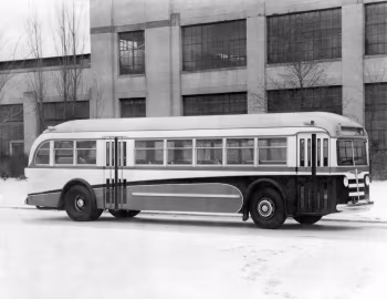 1937 Yellow Coach Model 740