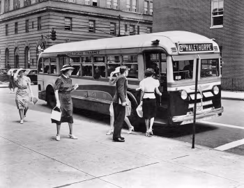 1937 Yellow Coach Model 740
