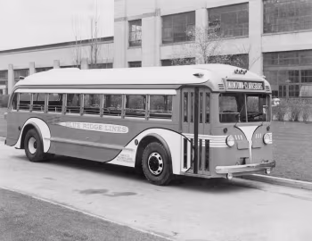 1937 Yellow Coach Model 732