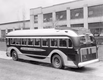 1937 Yellow Coach Model 732