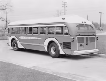 1937 Yellow Coach Model 732