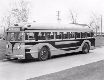 1937 Yellow Coach Model 732