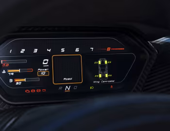 Комбинация приборов Zenvo TSR-S '2020–25