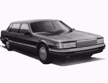 Поисковый эскиз седана ЗиЛ 4102, 1985-86 гг.