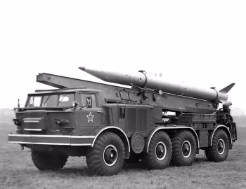 Пусковая установка 9П113 из состава ОТРК 9К52 "Луна-М" '1961–86