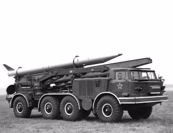 Пусковая установка 9П113 из состава ОТРК 9К52 "Луна-М" '1961–86