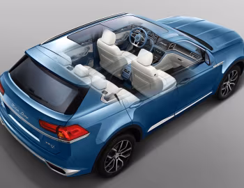 Interior Zotye Domy X7 '2017–18